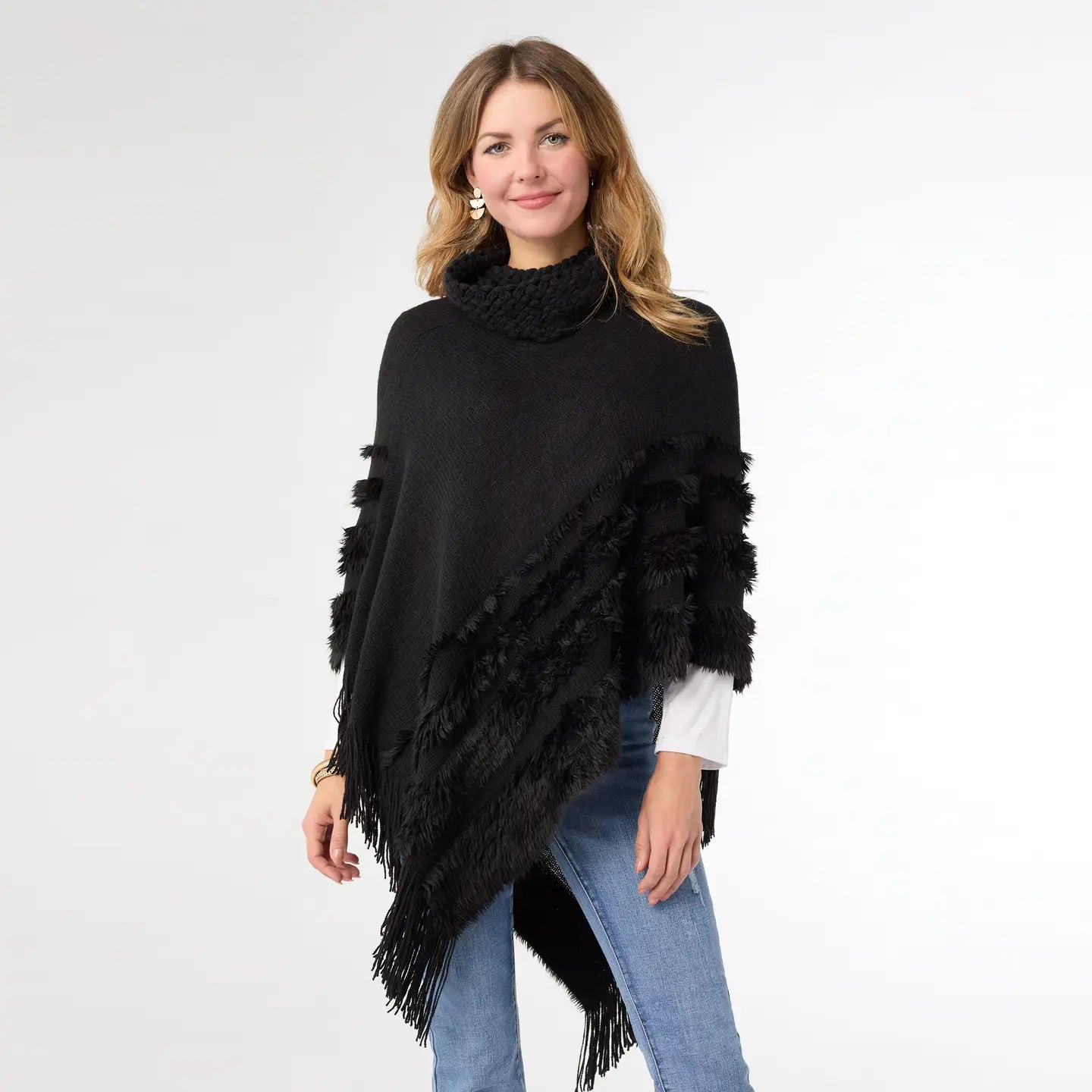 Turtleneck Poncho