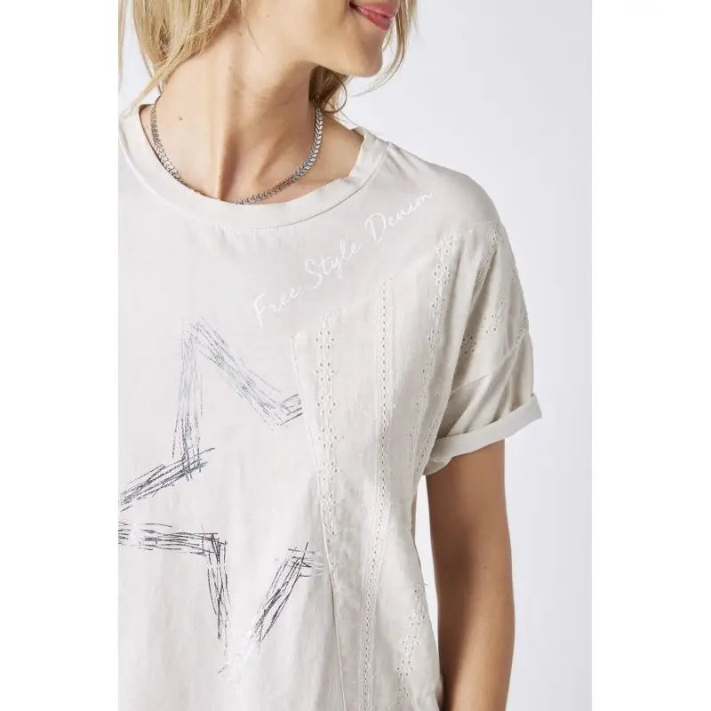Free Style Denim Star Shirt