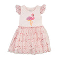 MudPie Toddler Flamingo Dress