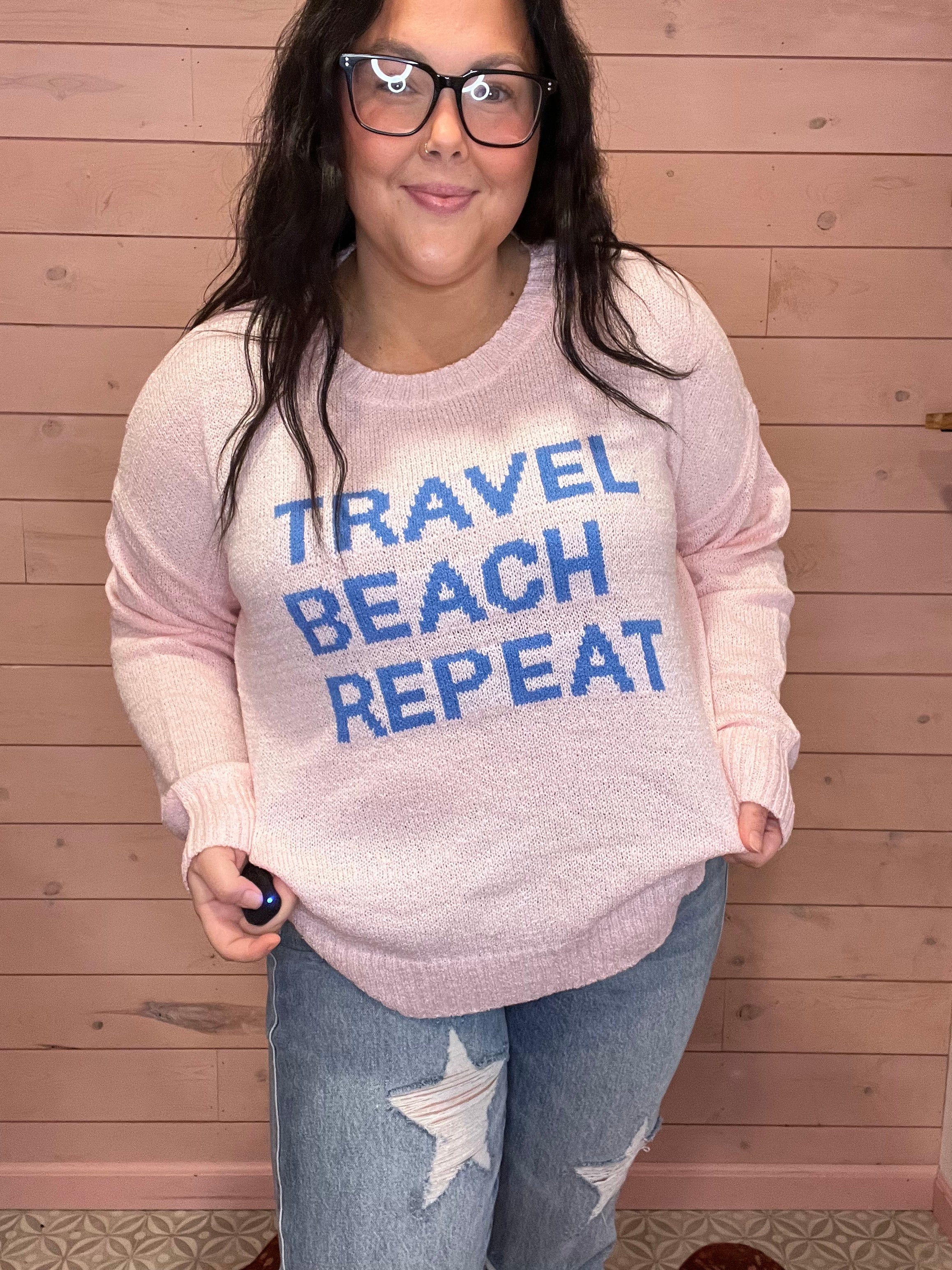 Travel Beach Repeat Sweater