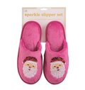 Christmas Slippers Santa