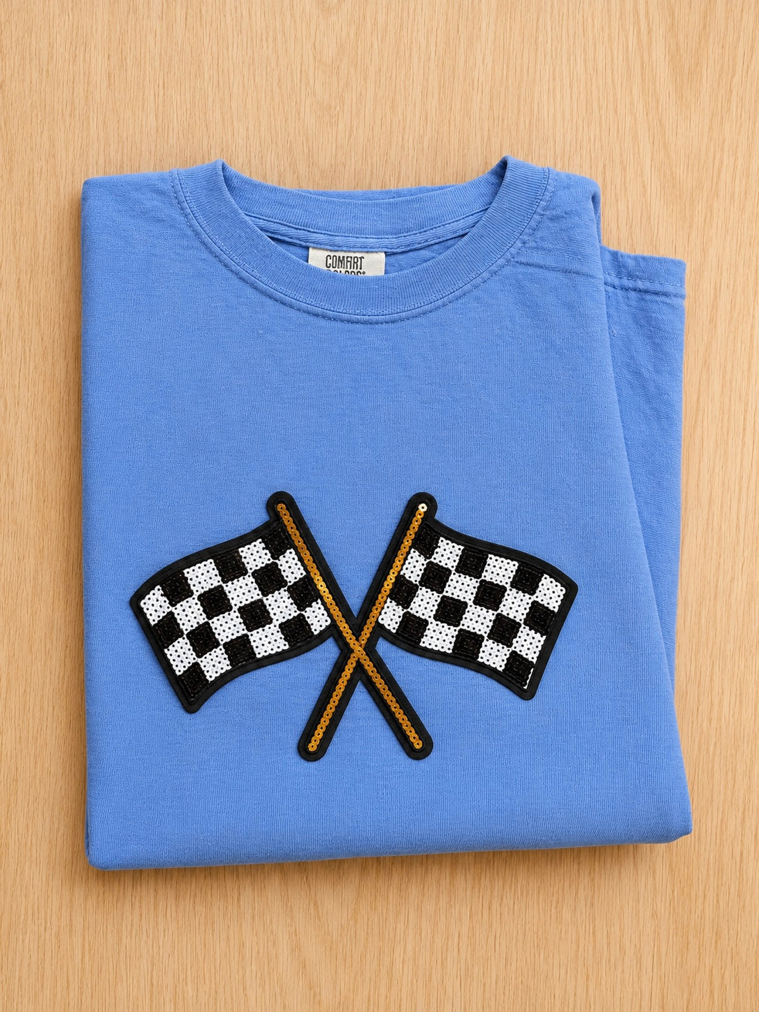 Sequins Race Day Tee