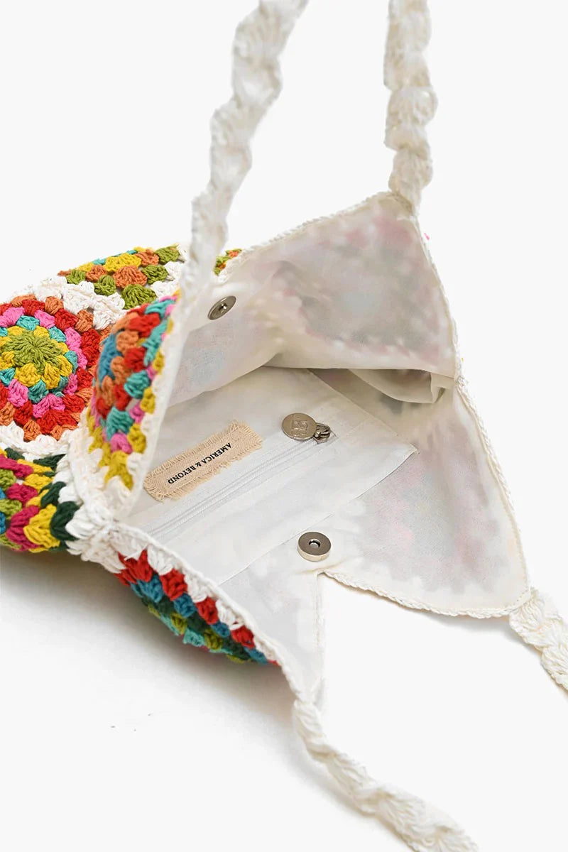 Slouchy Crochet Shoulder Bag