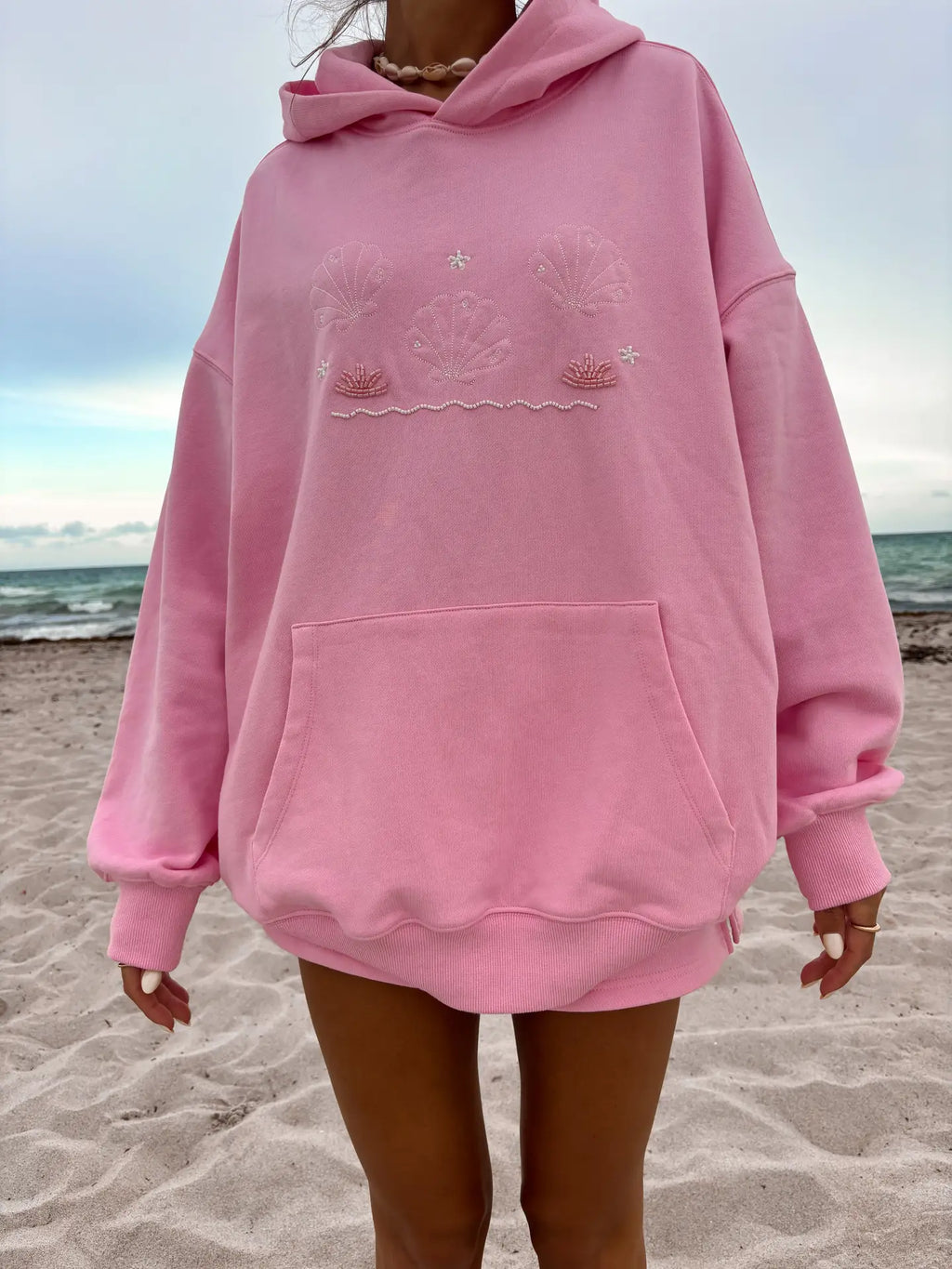 Lottie Bikini Beaded Hoodie
