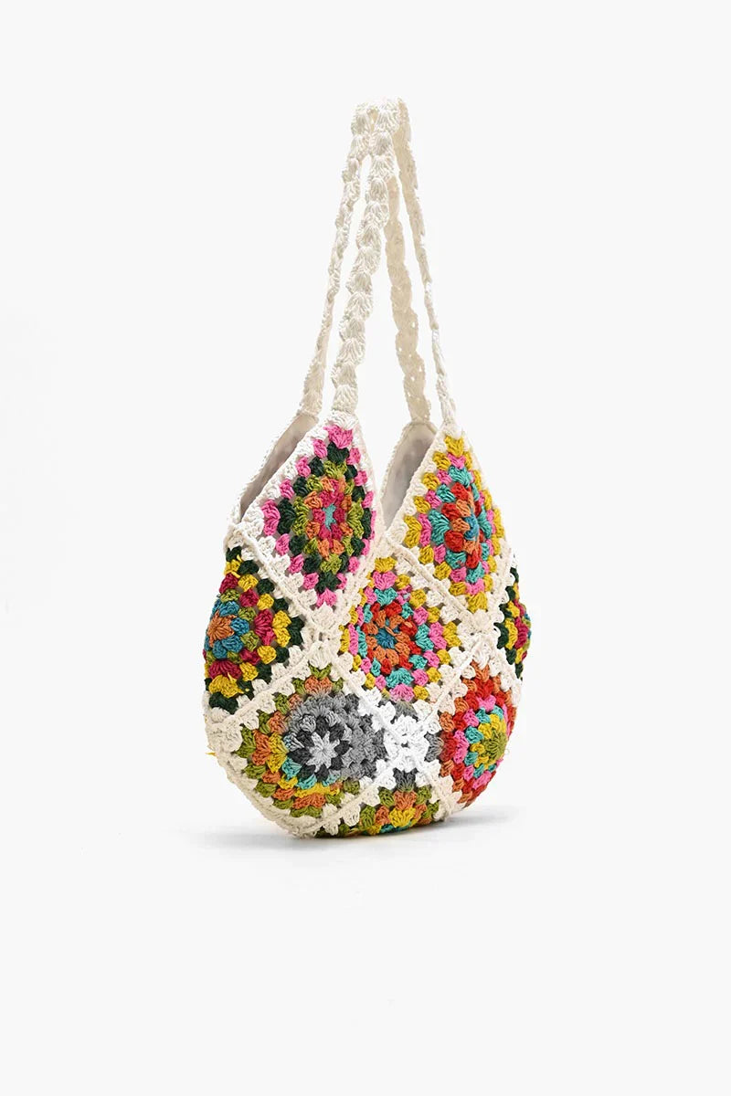 Slouchy Crochet Shoulder Bag