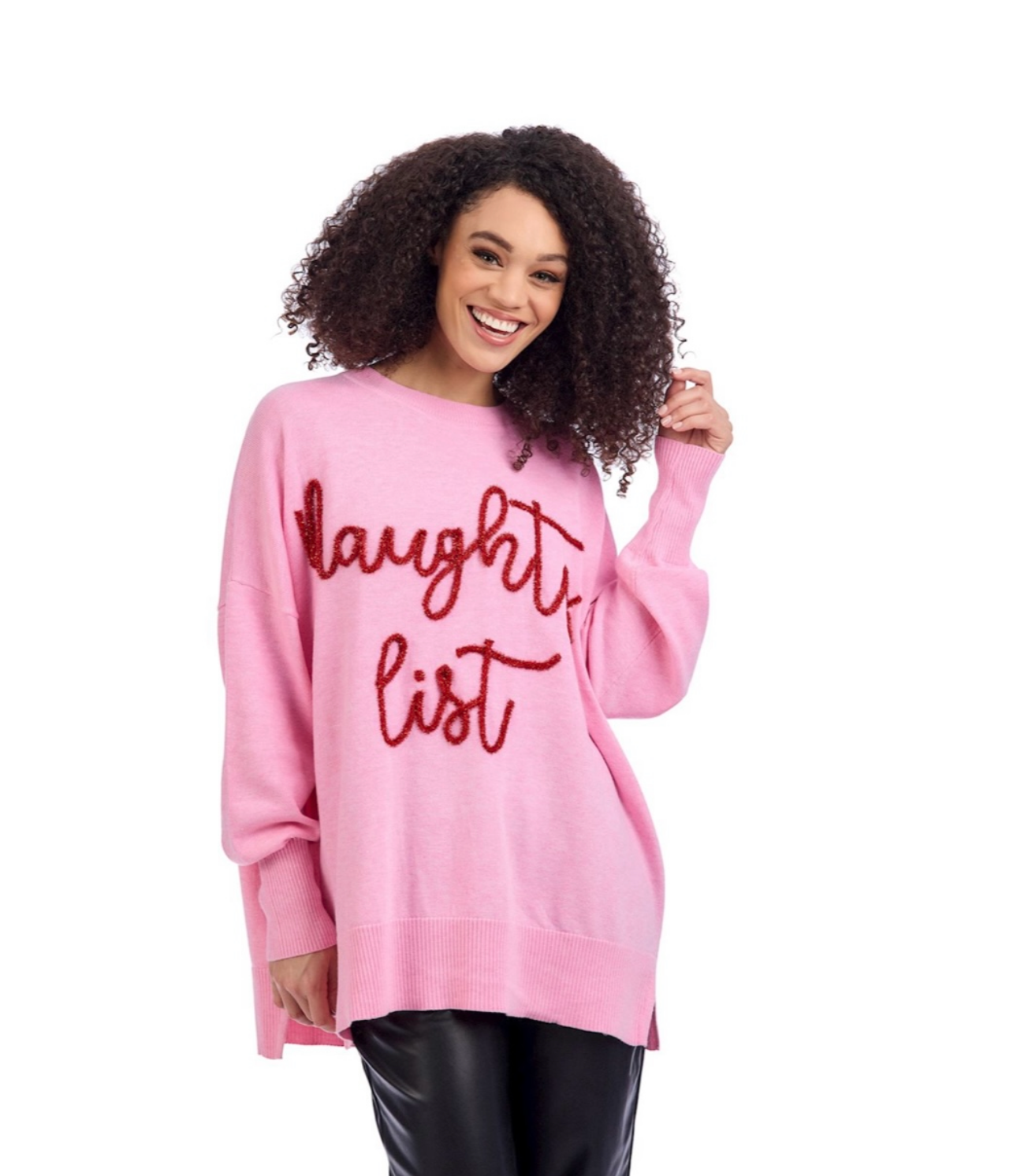 Naughty List Sweater MudPie