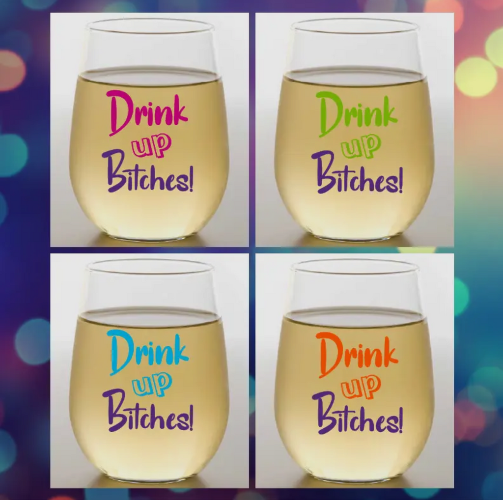 Unbreakable Tritan Wine Glasses 2pack check different styles.