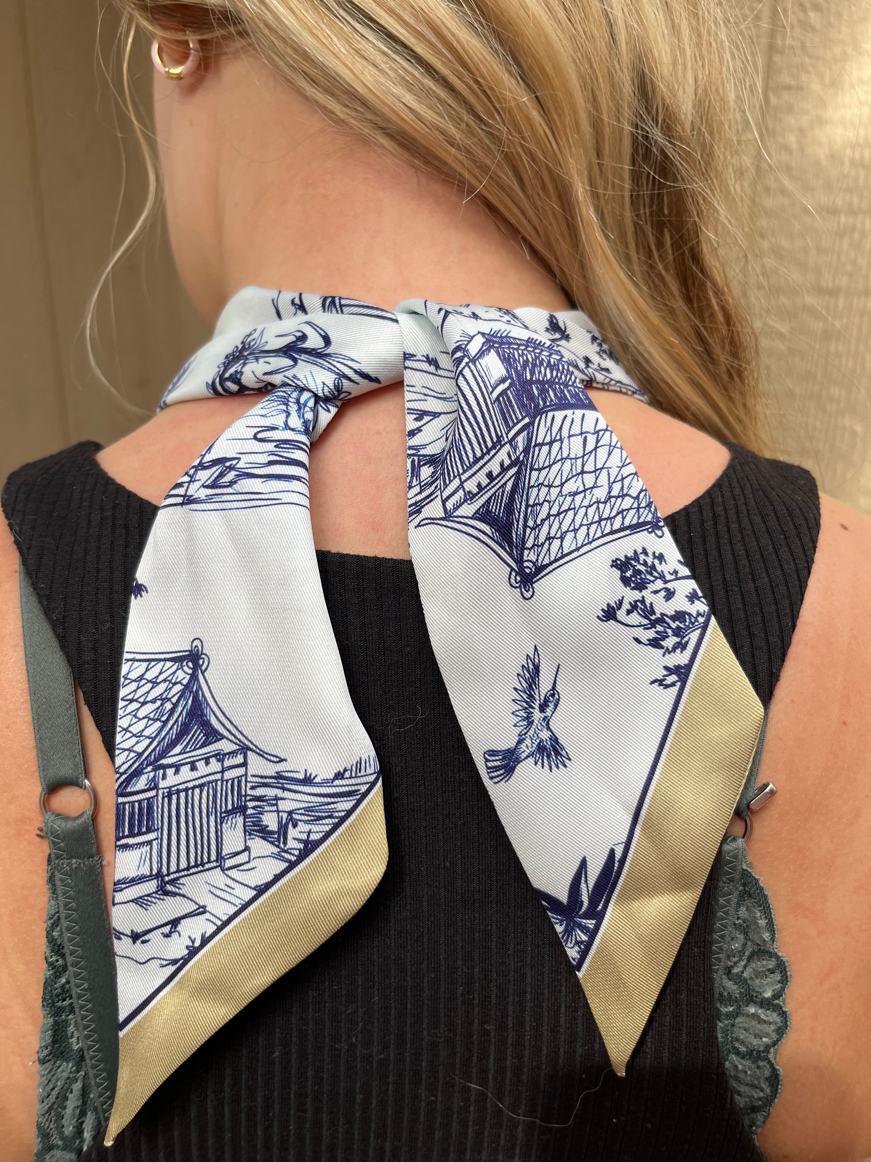Bandana Charm Necklace