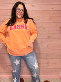 Karma Ribbed Crewneck