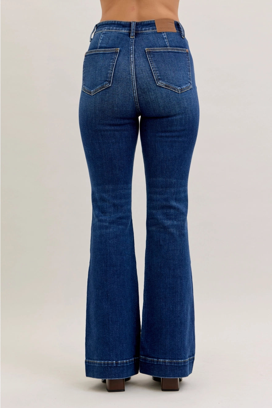 Judy Blue High Waisted Trouser Flare