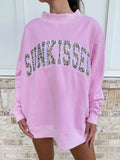 Sunkissed Leopard Mock Neck