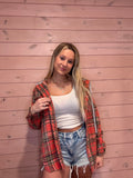 Spring Flannel Hoodie