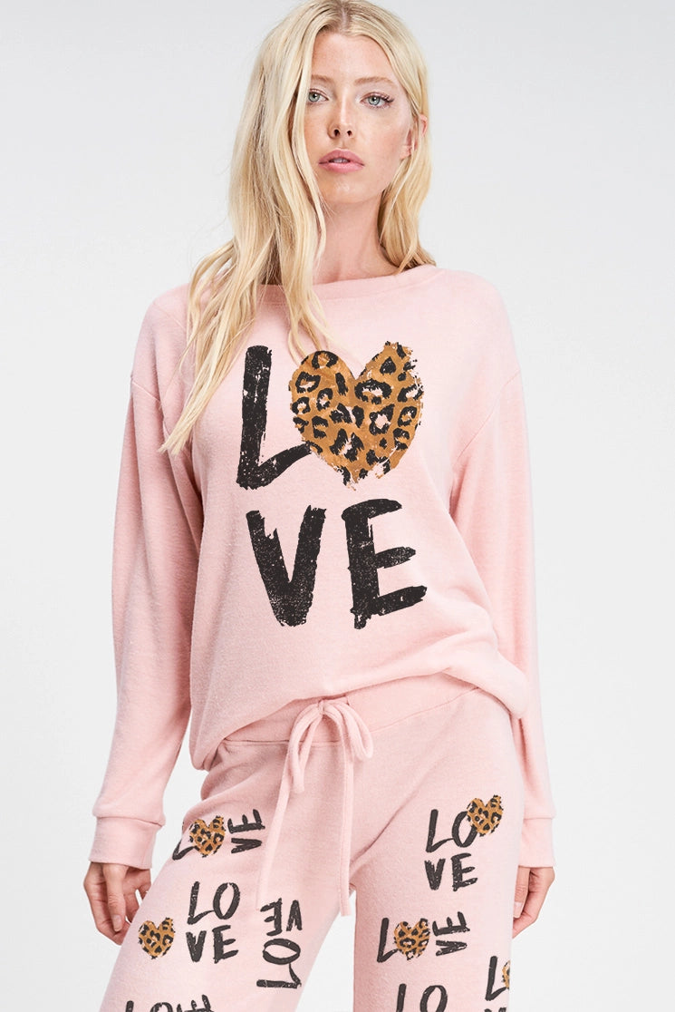 Love Leopard Lounge Set