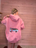 Sunkissed Coconut Embroidered Van Hoodie
