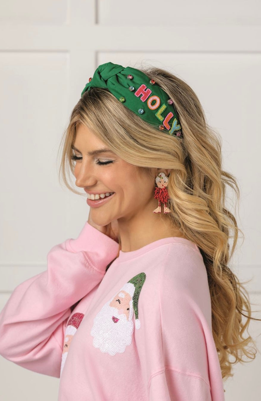 MudPie Holly Jolly Headband