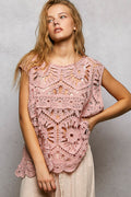 POL Crochet Tank Top