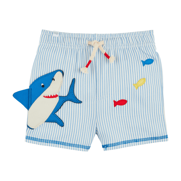 Mudpie Boys Shark Swim Trunks