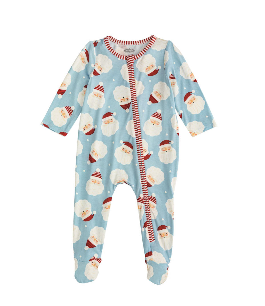 Blue Santa Glow Bamboo Sleeper